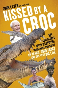 John Lever Kissed by a croc cover